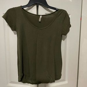 Love & Charm Green Soft T-Shirt